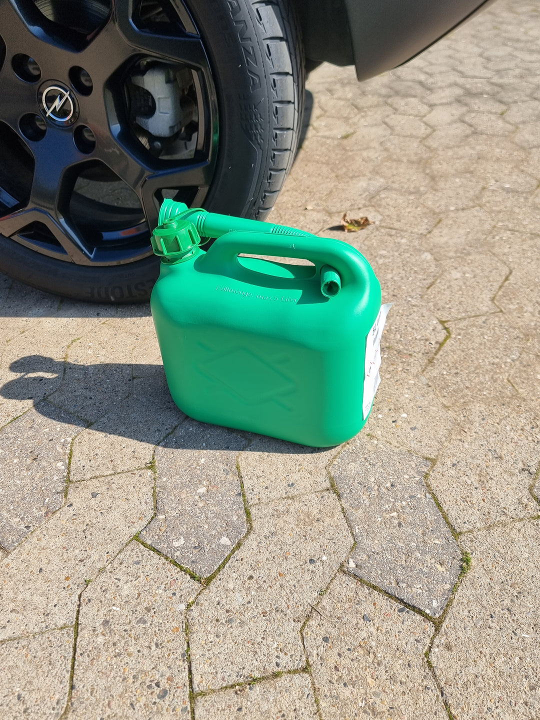 Reservedunk 5 LITER GRØN 580 GR. "Ekstra kraftig kvalitet"