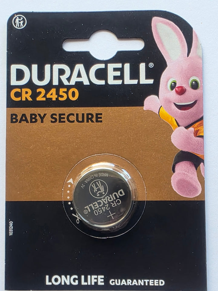 Duracell knapcelle batteri CR 2450 1 stk./pakning.
