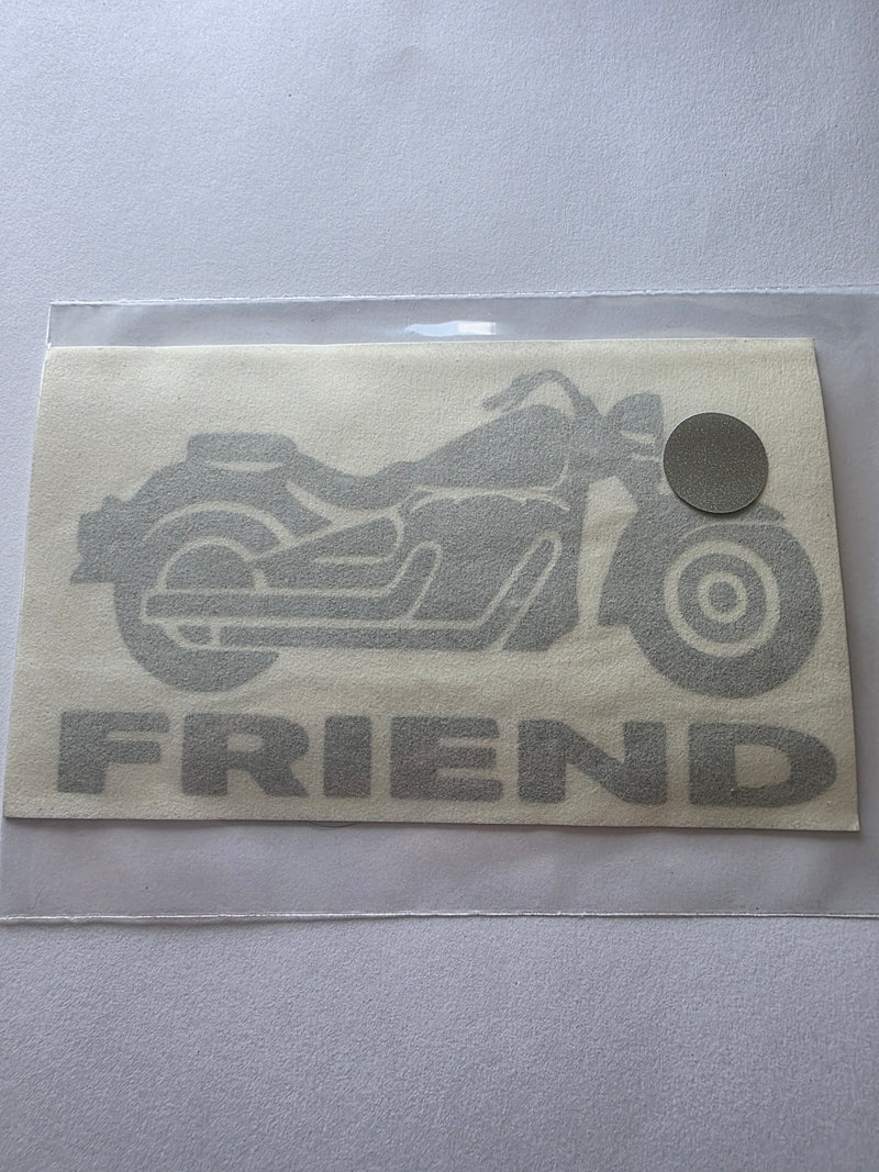 Bikerfriend klistermærke "Chopper"