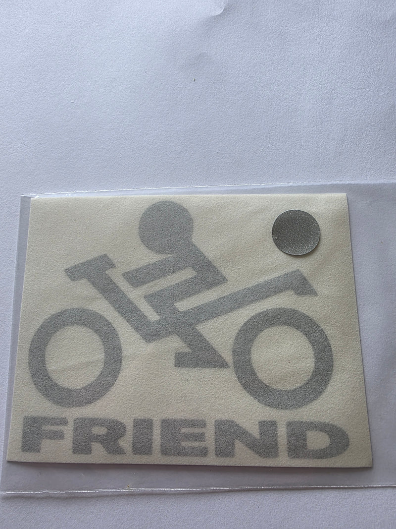 Bikerfriend klistermærke