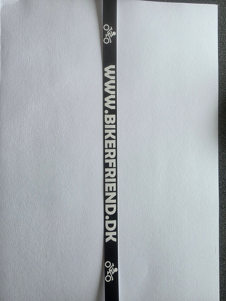 Bikerfriend nr. plade sticker