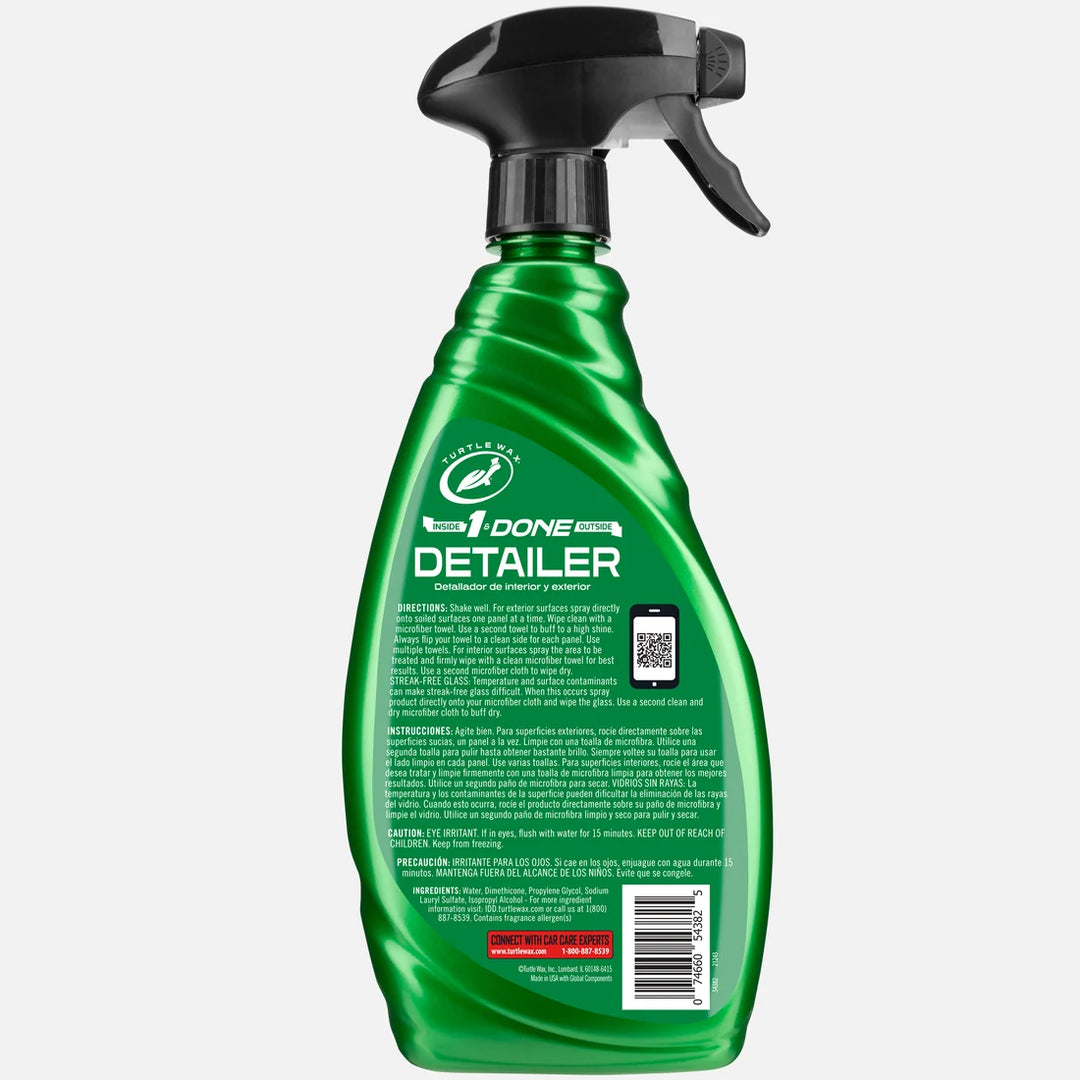 Turtle Wax 1 & Done Inside/Outside Detailer 500ml.