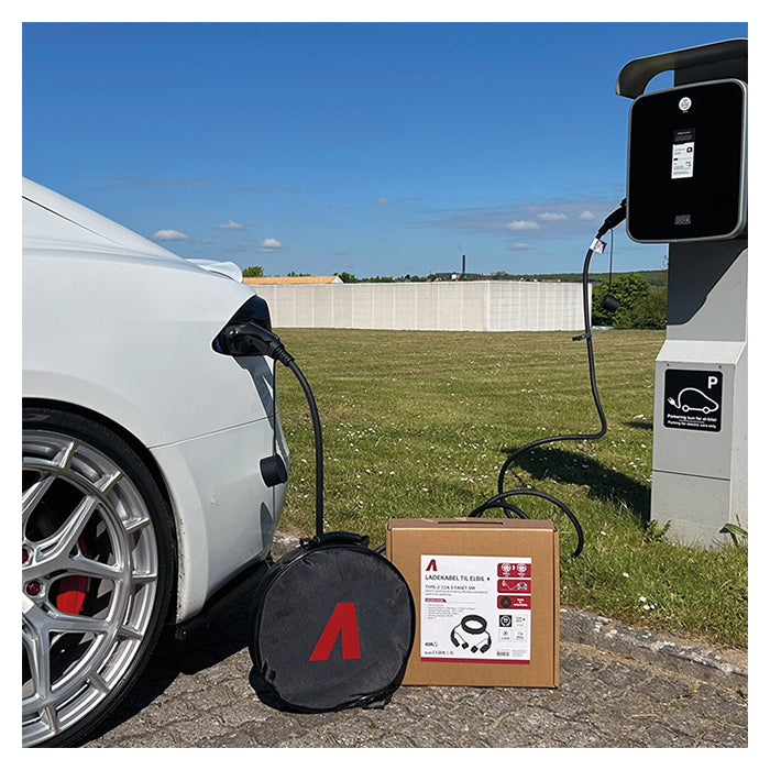 Ladekabel Type-2 32A 3-faset 7,5 Meter (Bestillingsvare)