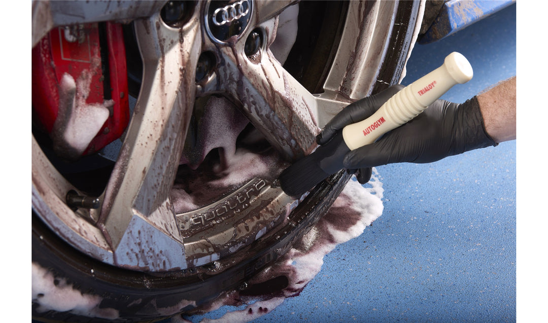 Autoglym hjulbørste - Hi-Tech Wheel Brush "Luksus"