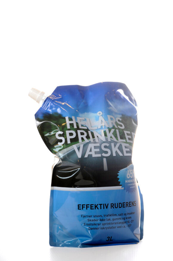 Sprinklervæske 3 liters pose -21 (Helårs)