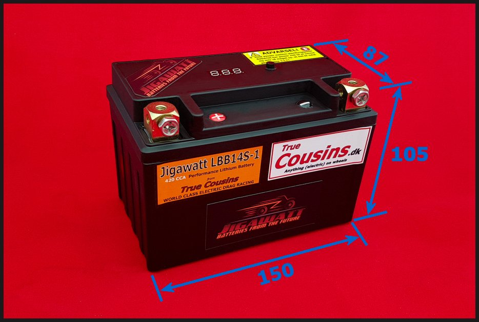 Jigawatt LBB14S-1 MC Batteri (Lithium)