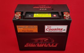 Jigawatt LBB20SP-0-16Ah (Harley Kongen) MC Batteri (Lithium)