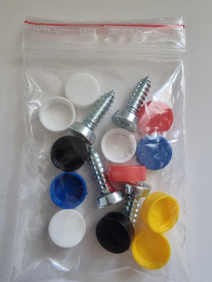 Nummerpladeskruesæt