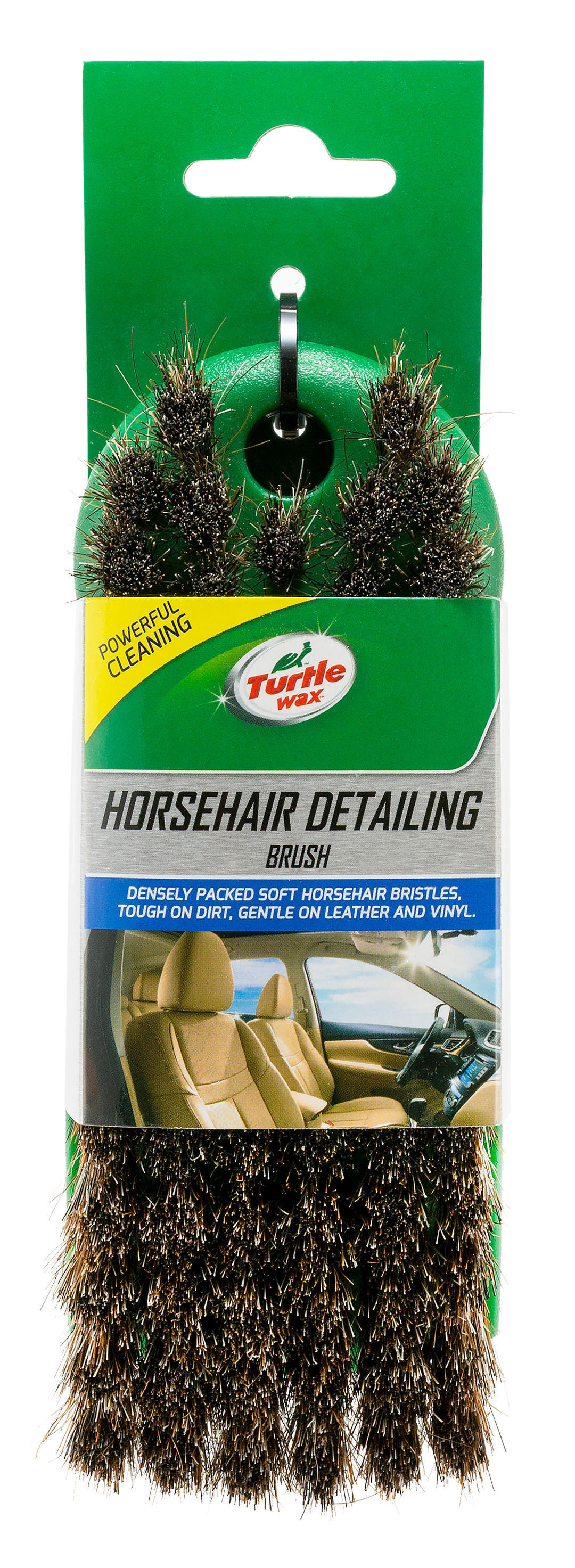 TURTLE WAX INDVENDIG BLØD LÆDERBØRSTE (HESTEHÅR)