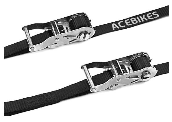 Ace bikes spændestropper "Heavy duty" "Godkendt til transport i EU"