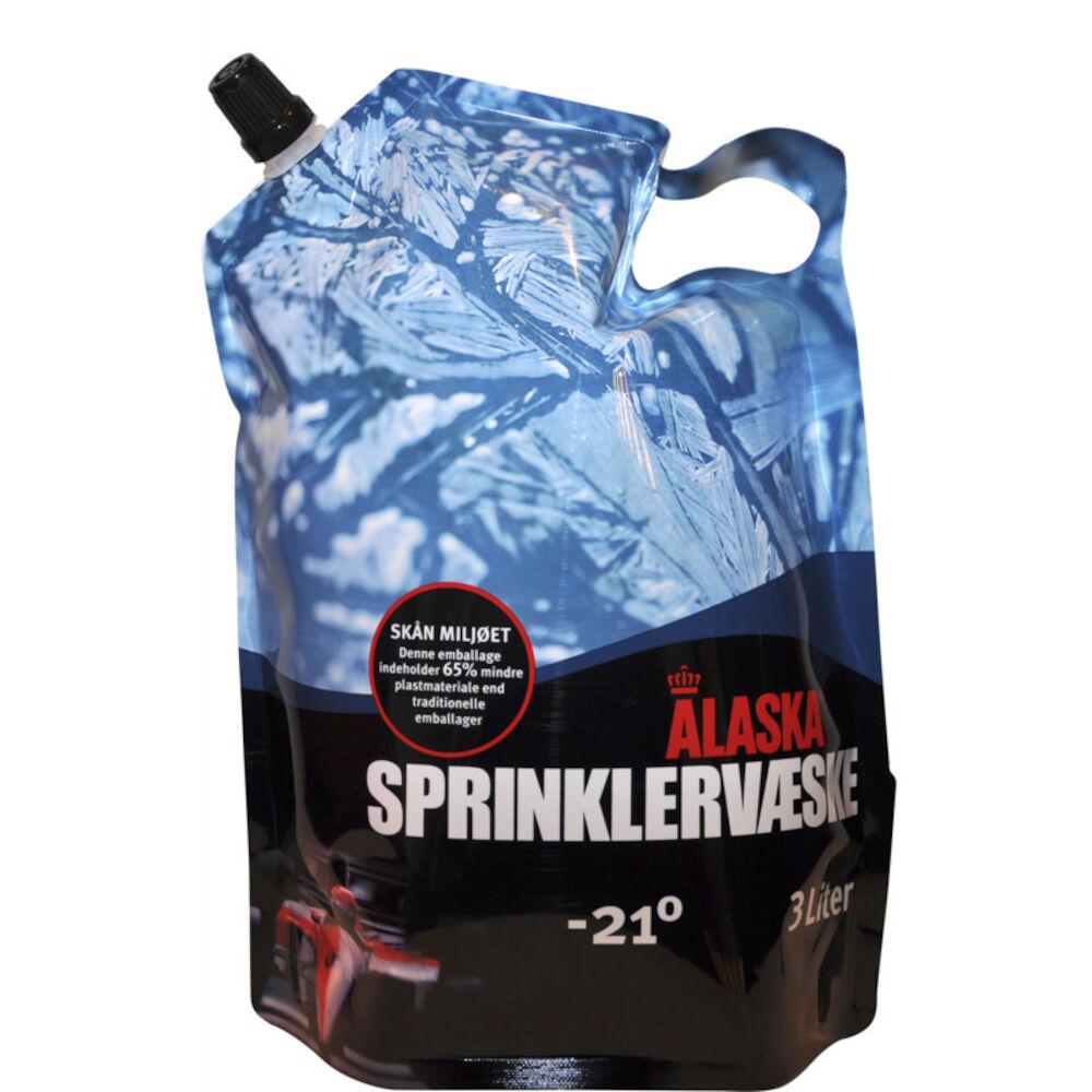Sprinkle Pose Alaska vintersprinklervæske i pose -21 grader 3 ltr. pose – Care 4 Cars