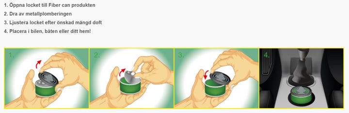 Wunder-Baum Fiber Can "Cherry"