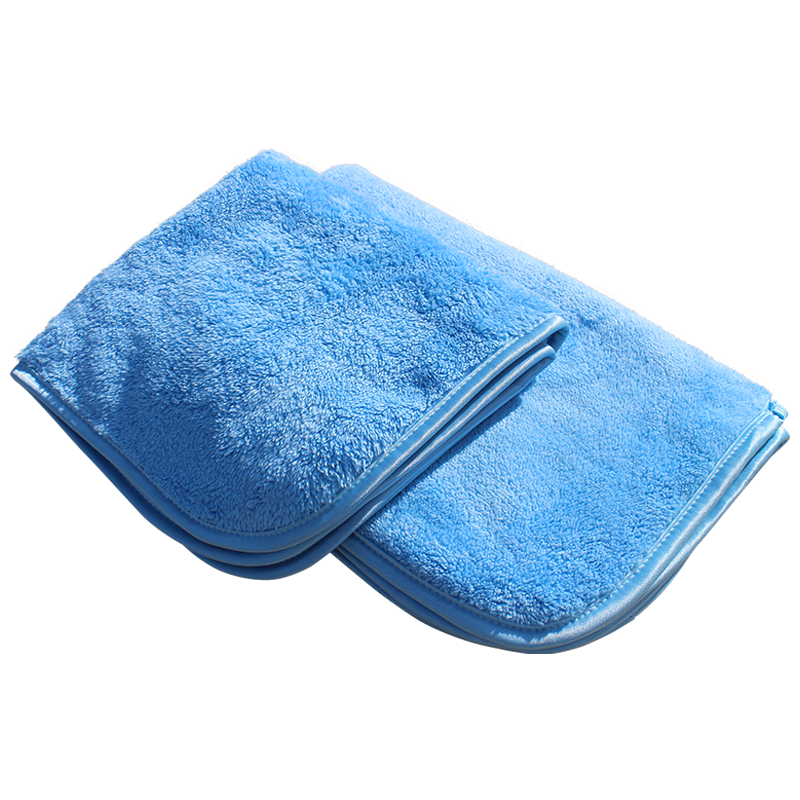 Plys-microfiber polerings- og klargøringsklud blå (Luksus)
