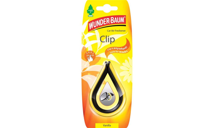 WUNDERBAUM Clip Luftfrisker "Vanilje" - lfmotoroptimering.dk